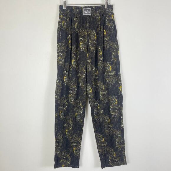 Crazee Wear Men’s Workout Lounge Pant Brown Dragon Design Size SMALL - Picture 1 of 6